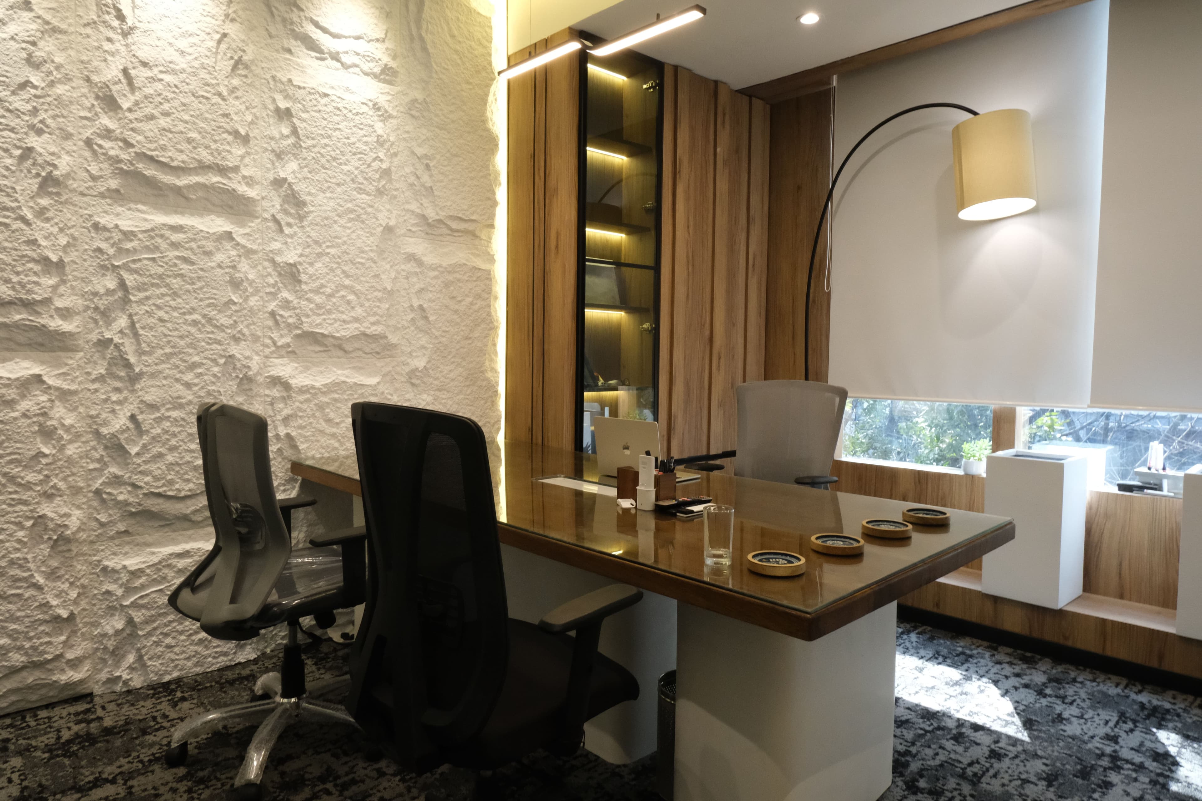 Modern managed office space with elegant interiors